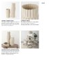 69473 - Cardon 14.4H Cream Ceramic Vase