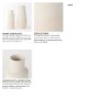69475 - Salar 4.5L x 4.5W x 11.0H Cream Gourd Style Crackled Ceramic Vase