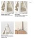 69477 - Hood  7.7L x 7.7W x 9.4H White Geometric Ceramic Object