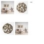 69480 - Geom 7.1L x 7.1W x 7.1H Tan Ceramic Geometric Object