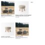 69511 - Bina 19.0L x 19.0W x 15.0H Taupe 4 Legged Wool Stool