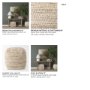 69517 - Ekani 16.0L x 16.0W x 16.0H Cream/Beige Cotton Pouf
