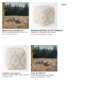 69518 - Ekanta 16.0L x 16.0W x 16.0H  Cream/Beige Patterned Cotton Pouf