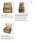 69529 - Sonny 23.6L x 15.7W x 13.8H Set of Two Brown Wood and Wicker W/ Metal Detail Rectangular Boxes
