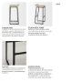 69557 - Givens 31.8"H Seat Height Natural Wood W/Black Metal Frame Bar Stool