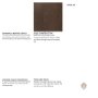 69564-AB - Faye 48"L x 48"W Square Dining Table | Modern | Med Brown Wood & Antique Nickel Metal | Seats 4