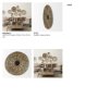 69604 - Mekhi 24.0L x 24.0W x 3.5 Light Brown Seagrass W/Black String Round Wall Hanging Plate 