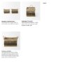 69610 - Nia (Set of 2) Light Brown Seagrass Rectangular Basket with Handles 