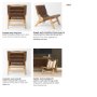 69627 - Elodie 24.4L x 33.9W x 30.7H Brown Leather W/Natural Beech Wood Frame Accent Chair