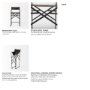69629 - Direttore 19.3L x 19.3W x 40.2H Brown/Gray Suede W/ Metal Frame Counter Stool