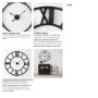 69658 - Stoke 42" Round Black Iron Wall Clock