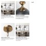 69676 - Willson 17.0L x 17.0W x 29.0H Black Iron W/Antique Brass Dome Pendant Light