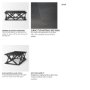 69743 - Forsey 48.0L x 28.0W x 17.5H Black Wood Rectangular Coffee Table