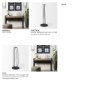 69779 - Aria 4.5L x 3.9W x 11.0H Metal and Glass Holder Object