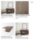 69781 - West 55L x 32W x 14H Medium Brown Wooden Angled Coffee Table