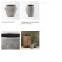 69797 - Zuma 27.2L x 18.1W x 24.4H Light Gray Ceramic Floor Vase