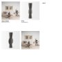 69812 - Kaz 8.3L x 3.9W x 16.7H Earthy Brown Ceramic Vase