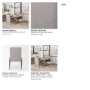 69824 - Palisades Curved Back Dining Side Chair | Gray Fabric w/ Solid Wood