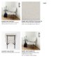 69839 - Amelia Cream Boucle W/Black Metal Upholstered Accent Chair 21.3L x 21.3W x 30.3H