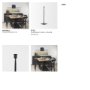 69861 - Porter 5.0L x 5.0W x 18.0H Medium Black Iron Candle Holder