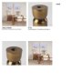 69868 - Malta Aluminum Candle Holder Small