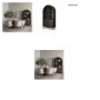 69873-6B2 - Terra Fluted Dining Table - 6 Niles Chairs - Sloan Cabinet