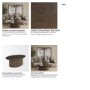 69875 - Terra 48L x 28W x 15H Dark Brown Wood Oval Fluted Coffee Table