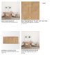 69884 - Terra Light Brown Wood Fluted Sideboard