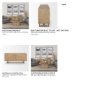 69895 - Grier 72" Light Brown Solid Wood W/ Cane Sideboard