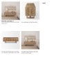 69896 - Grier 65" Light Brown Wood w/ Cane Media Console