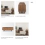 69897 - Grier 65" Medium Brown Wood W/ Cane Media Console