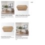 69932 - Wyatt 41.0L x 41.0W x 16.0H Brown Wood Angular Coffee Table