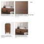 69940 - Astrid 71L x 17W x 30.3H Medium Brown Solid Wood 6 Drawer Sideboard
