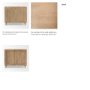 69952 - Tucker Light Brown Wood w/ Carved Arch Pattern 2 Door Accent Cabinet