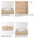 69954 - Tucker Light Brown Wood w/ Carved Arch Pattern 4 Door Sideboard