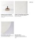 69976-AB - Maxwell  Marble Top Pedestal Base Round Coffee Table