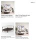69978-AB - Larkin White Marble Top w/ Dark Brown Wood Shelf Oval Coffee Table