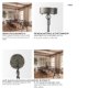 70047 - Selma White Wood Bead and Metal Chandelier