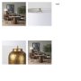 70055 - Leo 18.0L x 18.0W x 31.0H Gold Hammered W/White Fabric Shade Table Lamp