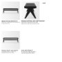 70069 - Arvin 59.1L x 17.7W x 18.1H Black Wooden Bench