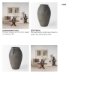 70086 - Kilian Medium Brown-Gray Double Ear Vase