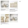 70088 - Shani Set of 2 Round, Gold Metal w/ Glass Accent Tables