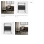 70096 - Samson 15.7L x 15.7W x 21.3H Side Table Matte Black Metal and Glass