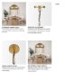 70101 - Karina 36" Round Brass-tone Hammered Metal Dome Pendant Light