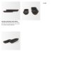 70150 - Athena Set of 2 Extra Large Black-Brown Reclaimed Wood Trays