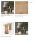 70172 - Grier 65" Light Brown Solid Wood w/ Cane Console Table