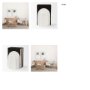 70181 - Empire Granite Resin Arc Book End Set