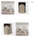 70182 - Empire Sandstone Resin Arc Book End Set