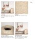 70200 - Rama Small Beige Paper Mache Floor Vase