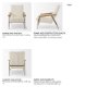 70221 - Grosjean Cream Boucle Accent Chair